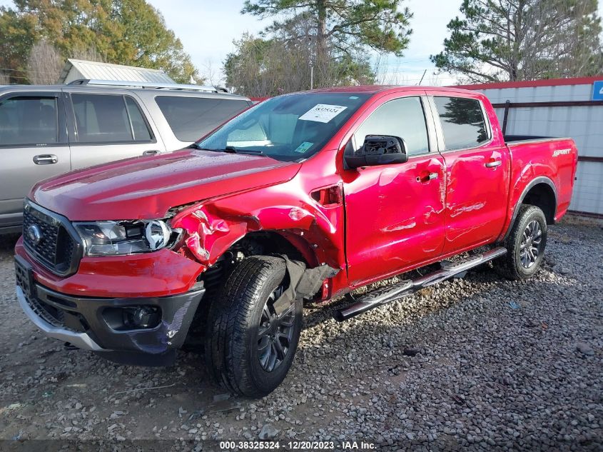 2020 Ford Ranger Xlt VIN: 1FTER4EH9LLA35320 Lot: 38325324