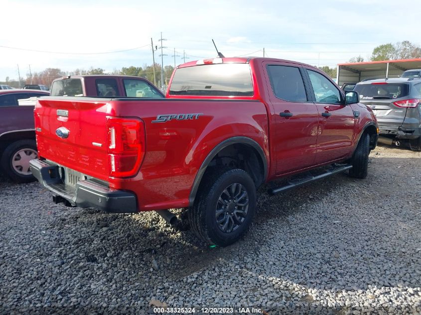 2020 Ford Ranger Xlt VIN: 1FTER4EH9LLA35320 Lot: 38325324