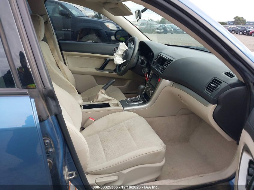 2008 Subaru Legacy 2.5I VIN: 4S3BL616887219846 Lot: 38325356