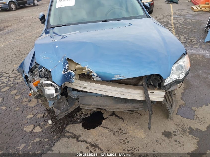 2008 Subaru Legacy 2.5I VIN: 4S3BL616887219846 Lot: 38325356