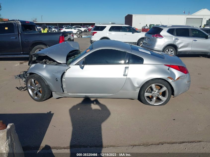 2008 Nissan 350Z VIN: JN1BZ34D18M701358 Lot: 38325466