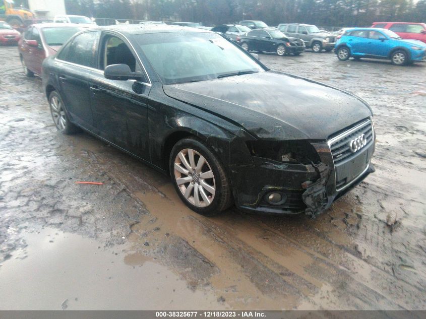 WAUFFAFL7AN057572 2010 Audi A4 2.0T Premium