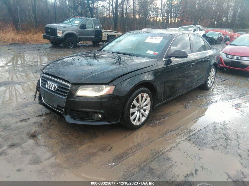 WAUFFAFL7AN057572 2010 Audi A4 2.0T Premium