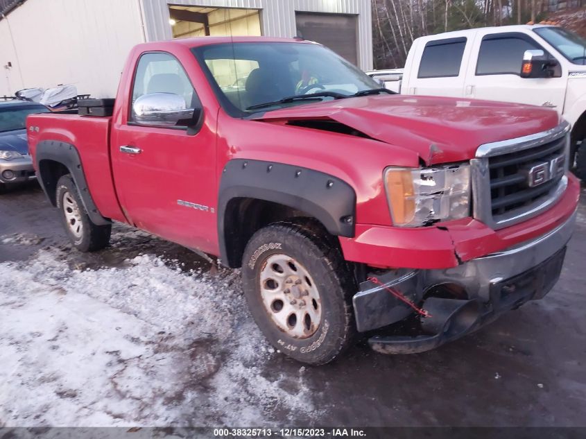 2007 GMC Sierra 1500 Work Truck VIN: 1GTEK140X7Z610798 Lot: 38325713