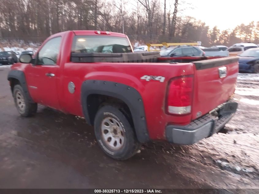 2007 GMC Sierra 1500 Work Truck VIN: 1GTEK140X7Z610798 Lot: 38325713