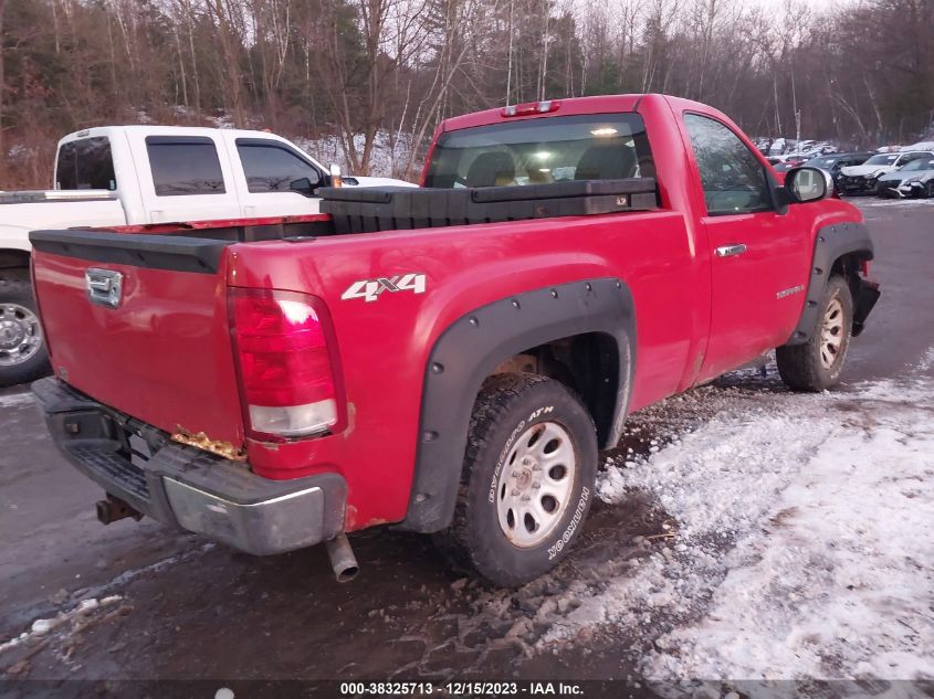 2007 GMC Sierra 1500 Work Truck VIN: 1GTEK140X7Z610798 Lot: 38325713