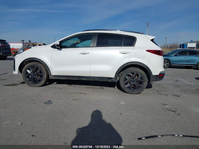 2021 Kia Sportage S VIN: KNDP63AC3M7856980 Lot: 38325748