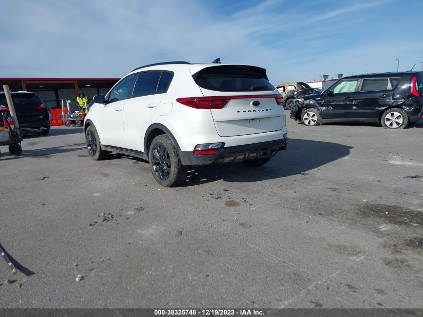 2021 Kia Sportage S VIN: KNDP63AC3M7856980 Lot: 38325748