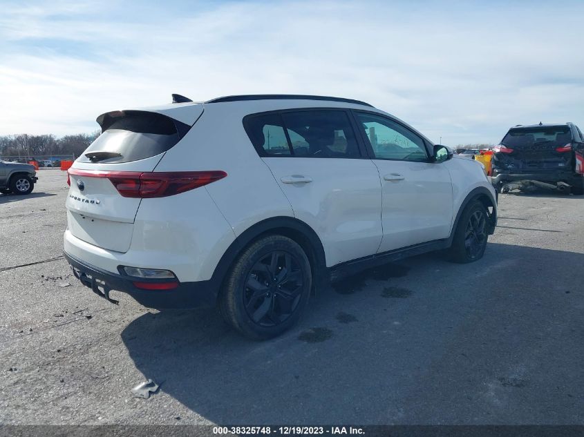 2021 Kia Sportage S VIN: KNDP63AC3M7856980 Lot: 38325748