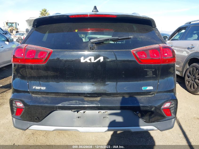 2022 Kia Niro Lxs VIN: KNDCB3LC8N5548398 Lot: 38325838