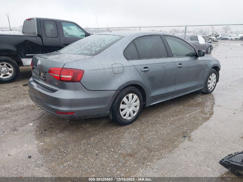 3VW267AJ0GM360008 2016 Volkswagen Jetta 1.4T S