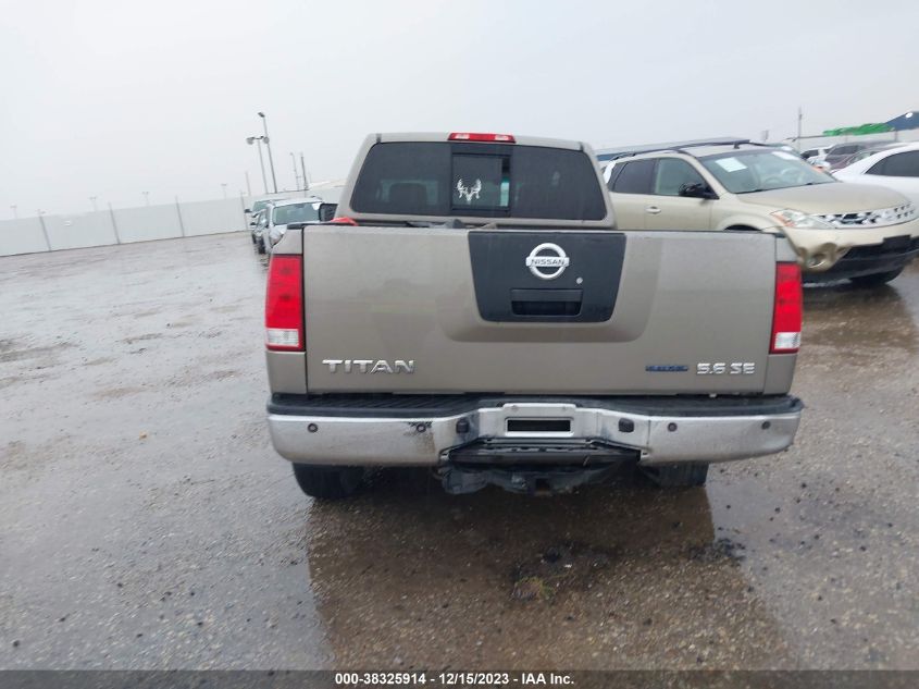 2008 Nissan Titan Le/Se/Xe VIN: 1N6BA06A08N355977 Lot: 38325914