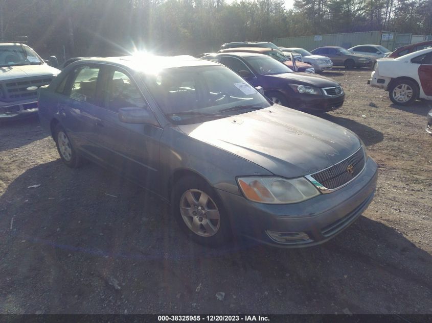 2001 Toyota Avalon Xl W/Bench Seat VIN: 4T1BF28B81U115170 Lot: 38325955