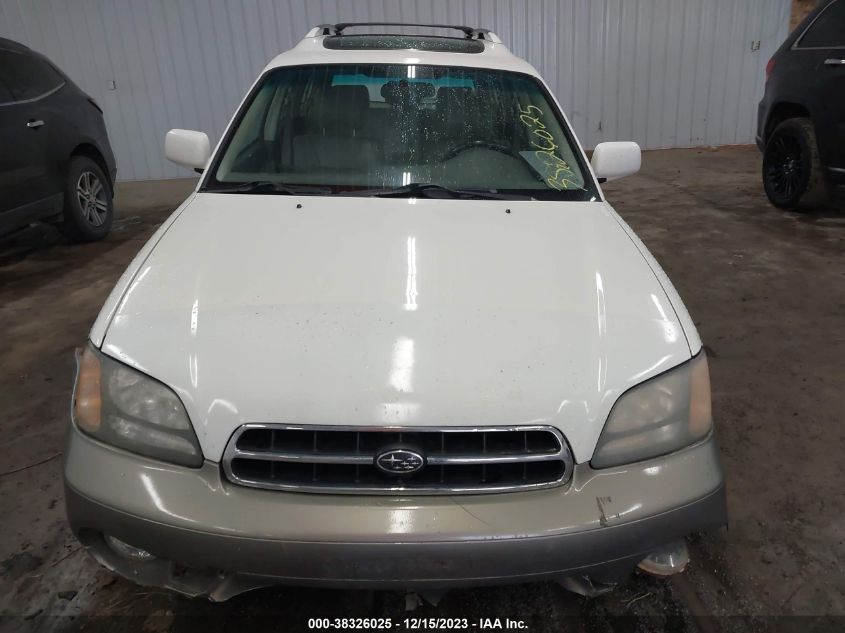 2000 Subaru Outback Limited VIN: 4S3BH686XY7629975 Lot: 38326025