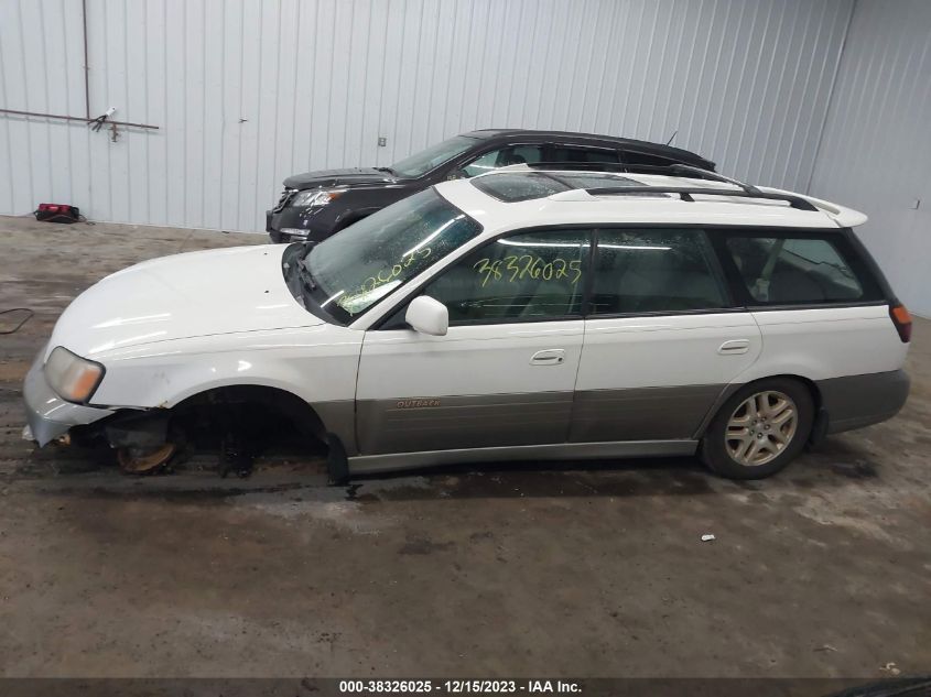 2000 Subaru Outback Limited VIN: 4S3BH686XY7629975 Lot: 38326025