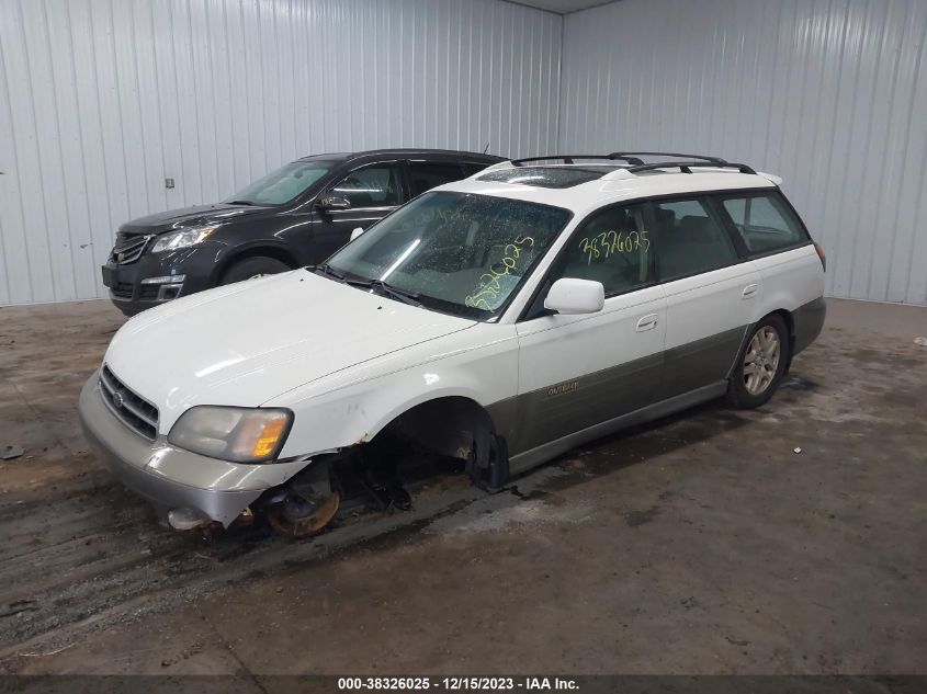 2000 Subaru Outback Limited VIN: 4S3BH686XY7629975 Lot: 38326025