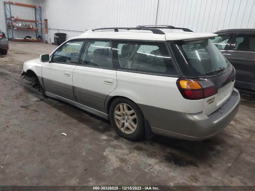 2000 Subaru Outback Limited VIN: 4S3BH686XY7629975 Lot: 38326025