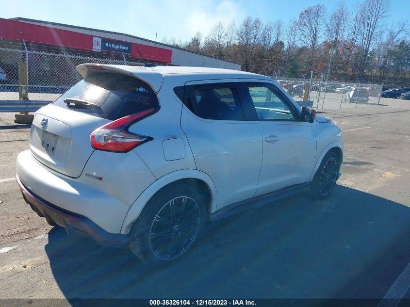 2015 Nissan Juke Nismo VIN: JN8AF5MVXFT562781 Lot: 38326104