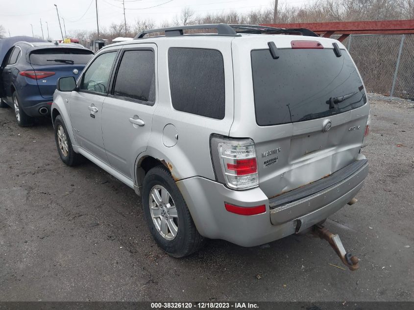 2008 Mercury Mariner V6 VIN: 4M2CU91198KJ27398 Lot: 38326120