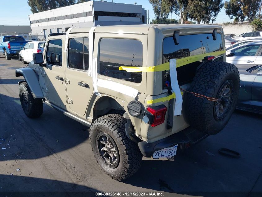 2022 Jeep Wrangler Unlimited Rubicon 392 4X4 VIN: 1C4JJXSJ9NW236831 Lot: 38326148