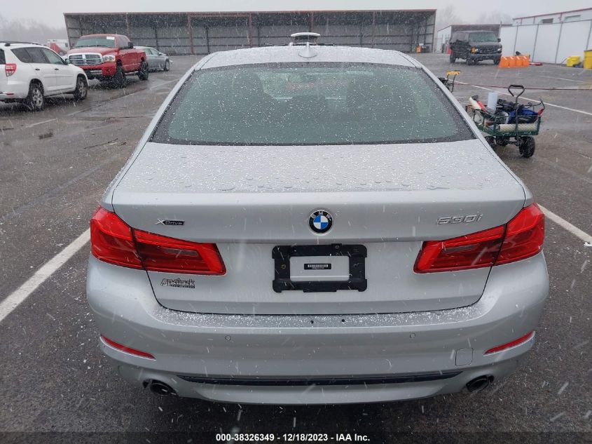 2020 BMW 530I xDrive VIN: WBAJR7C05LCD71849 Lot: 38326349