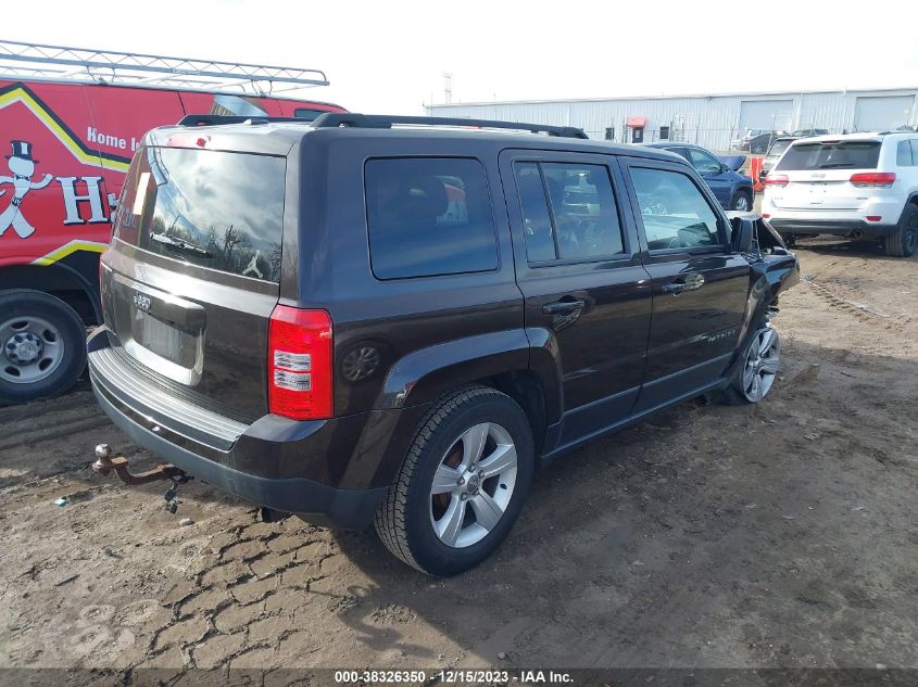 2014 Jeep Patriot Sport VIN: 1C4NJPBBXED647256 Lot: 38326350