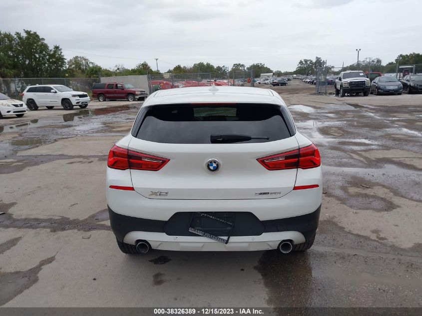 2020 BMW X2 Sdrive28I VIN: WBXYH9C0XL5P16698 Lot: 38326389