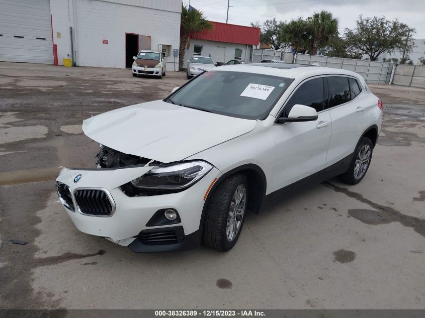 2020 BMW X2 Sdrive28I VIN: WBXYH9C0XL5P16698 Lot: 38326389