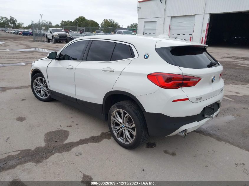 2020 BMW X2 Sdrive28I VIN: WBXYH9C0XL5P16698 Lot: 38326389