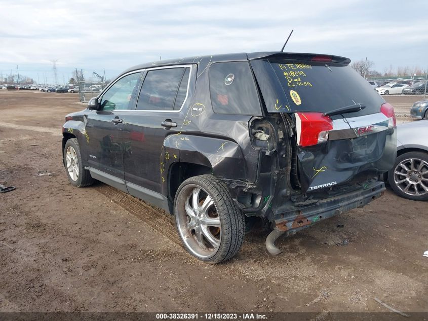 2014 GMC Terrain Sle-1 VIN: 2GKALMEK6E6359093 Lot: 38326391