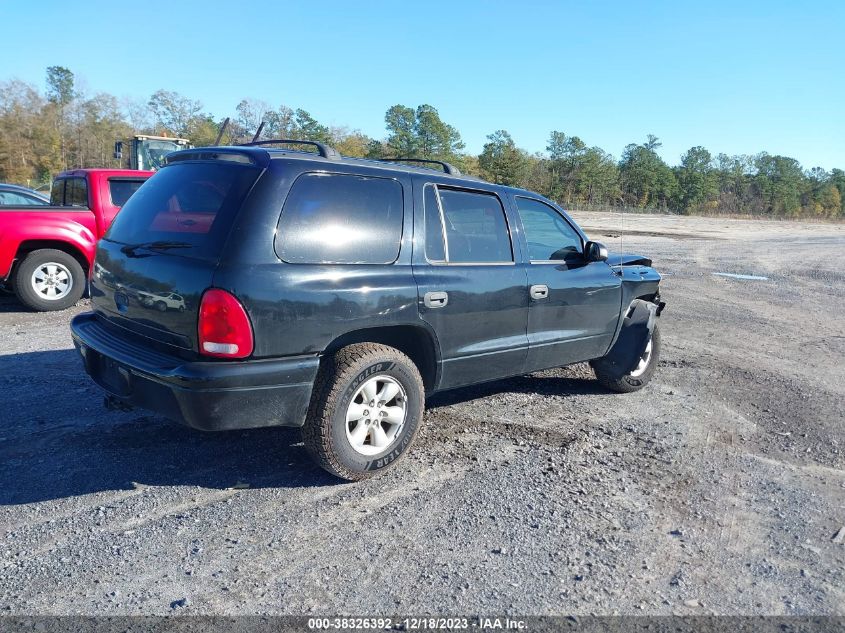 2003 Dodge Durango Sport/Sxt VIN: 1D4HR38N23F545227 Lot: 38326392