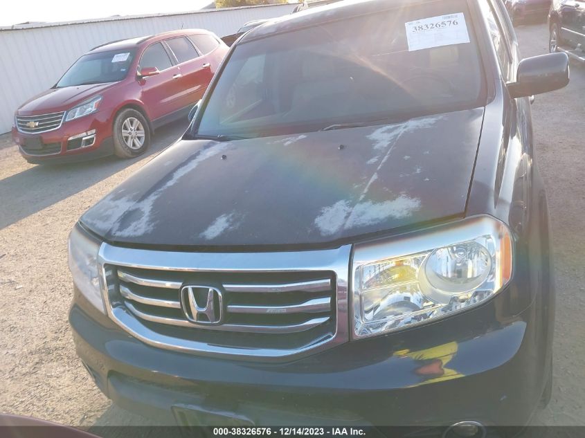 2012 Honda Pilot Touring VIN: 5FNYF3H92CB030547 Lot: 38326576