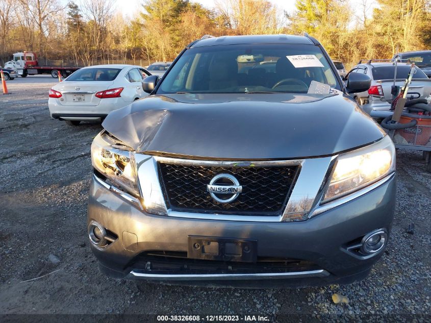 2015 Nissan Pathfinder Sv VIN: 5N1AR2MM0FC708867 Lot: 38326608