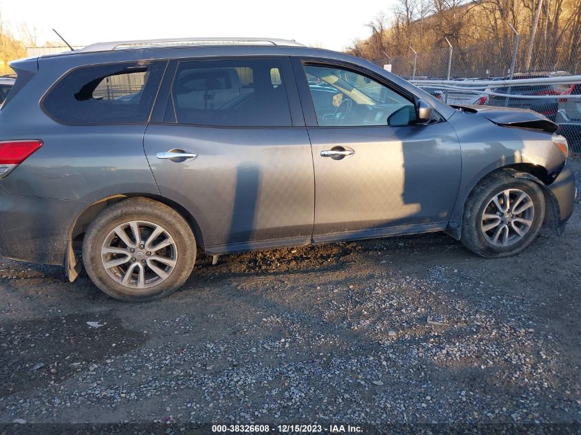 2015 Nissan Pathfinder Sv VIN: 5N1AR2MM0FC708867 Lot: 38326608