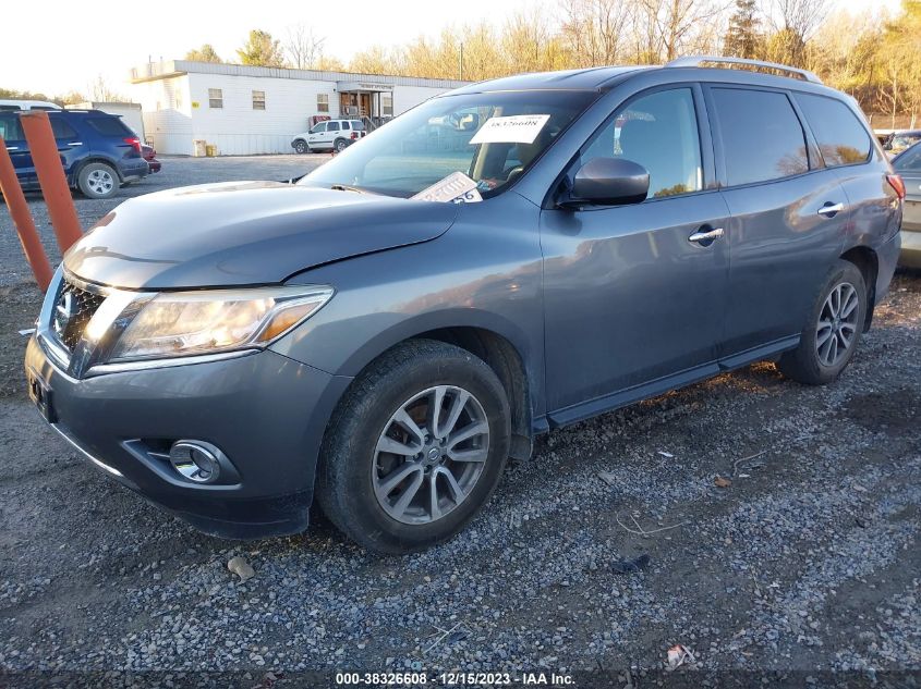 2015 Nissan Pathfinder Sv VIN: 5N1AR2MM0FC708867 Lot: 38326608