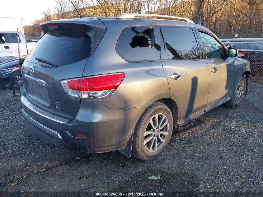 2015 Nissan Pathfinder Sv VIN: 5N1AR2MM0FC708867 Lot: 38326608