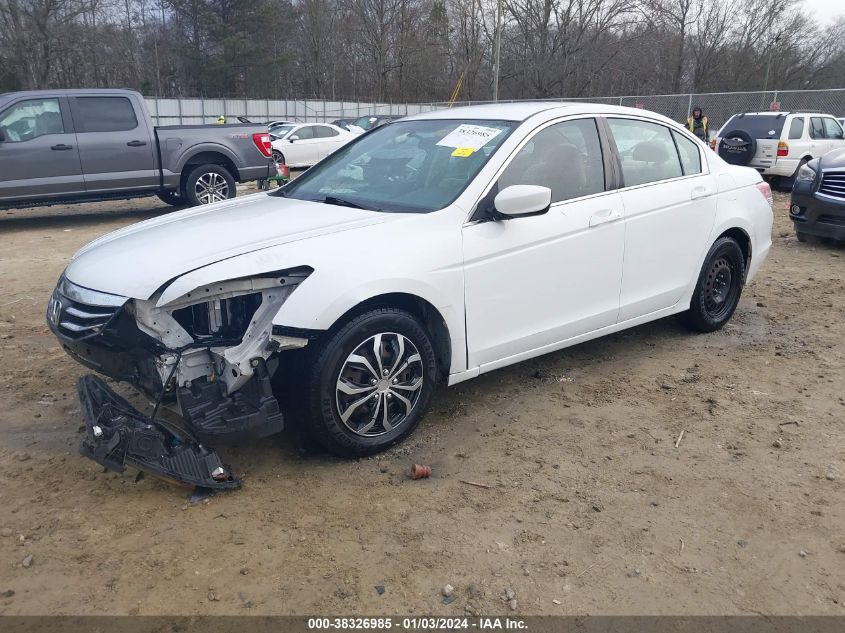 2012 Honda Accord 2.4 Lx VIN: 1HGCP2F39CA149920 Lot: 38326985