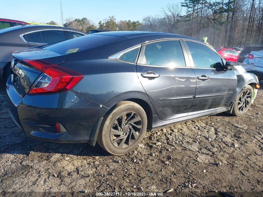 2016 Honda Civic Ex VIN: 19XFC2F86GE039901 Lot: 38327117