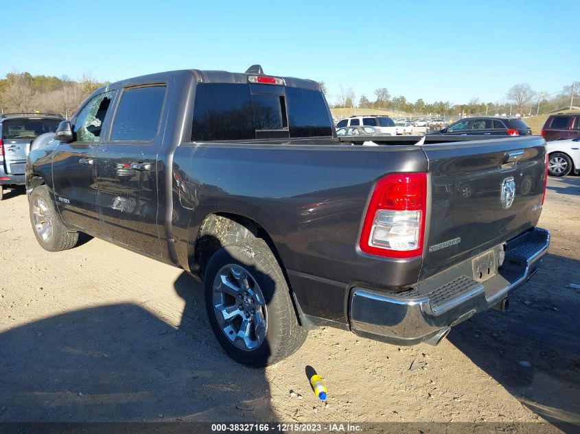 2019 Ram 1500 Big Horn/Lone Star 4X4 5'7 Box VIN: 1C6SRFFT2KN913830 Lot: 38327166