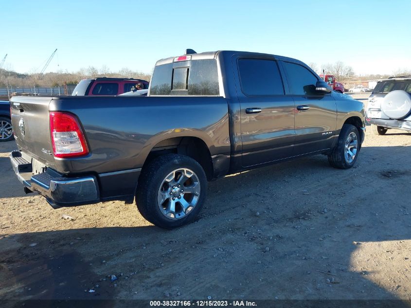 2019 Ram 1500 Big Horn/Lone Star 4X4 5'7 Box VIN: 1C6SRFFT2KN913830 Lot: 38327166