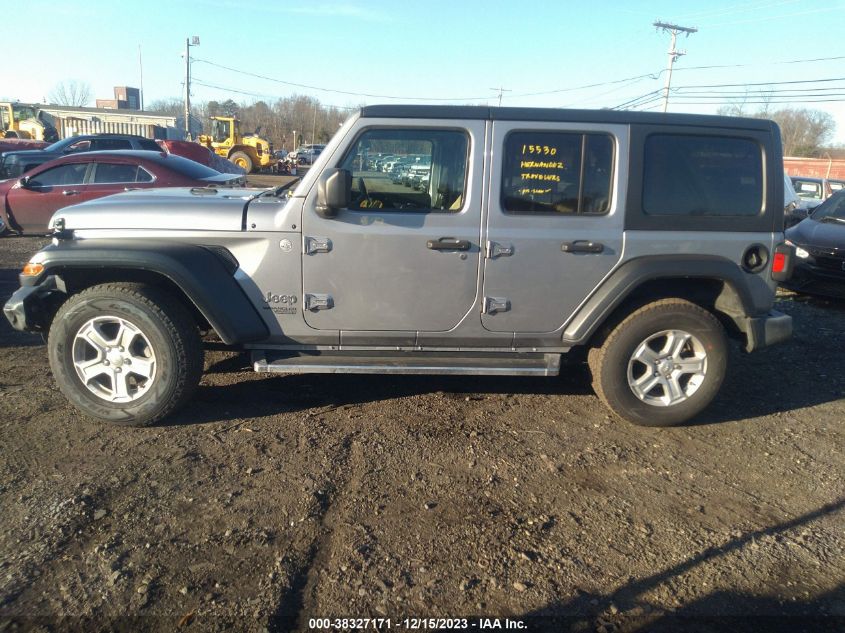 2019 Jeep Wrangler Unlimited Sport S 4X4 VIN: 1C4HJXDN8KW690353 Lot: 38327171