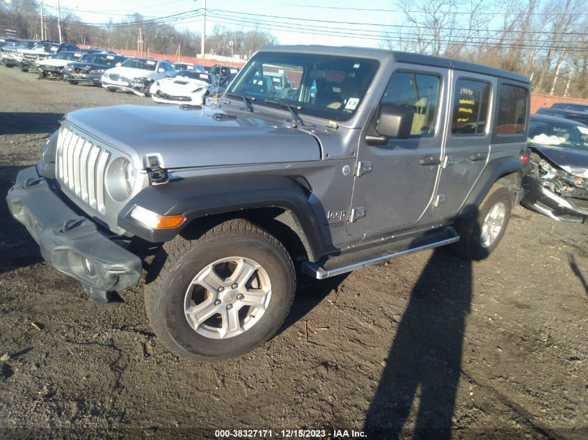 2019 Jeep Wrangler Unlimited Sport S 4X4 VIN: 1C4HJXDN8KW690353 Lot: 38327171