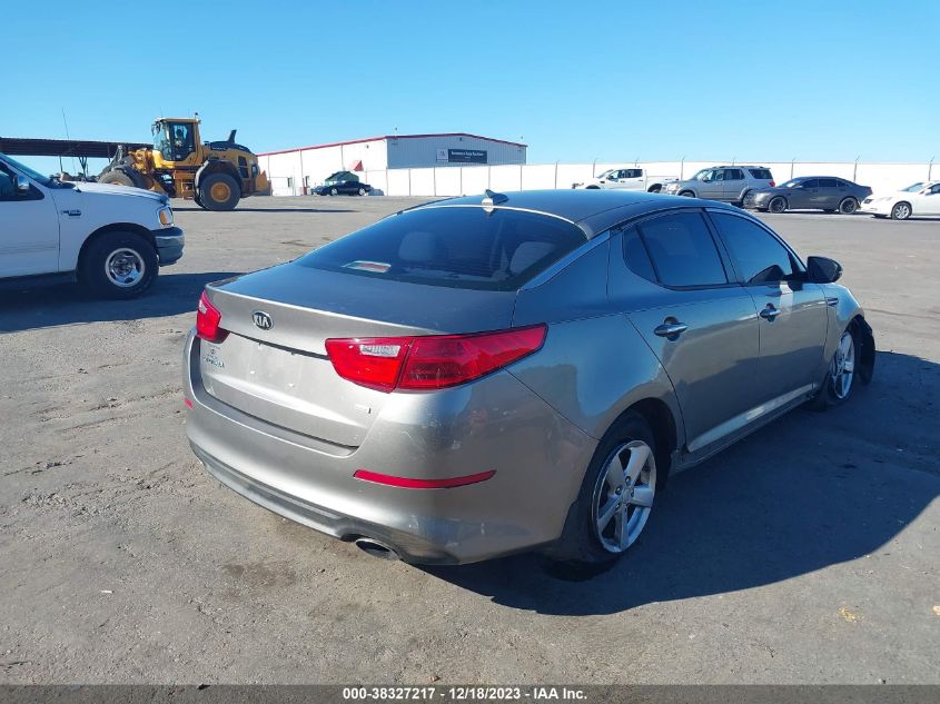 2015 Kia Optima Lx VIN: 5XXGM4A78FG449519 Lot: 38327217