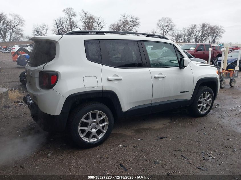 2019 Jeep Renegade Latitude 4X4 VIN: ZACNJBBB7KPK73007 Lot: 38327220