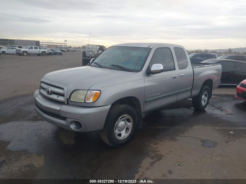 2003 Toyota Tundra Sr5 VIN: 5TBRN34153S406024 Lot: 38327290