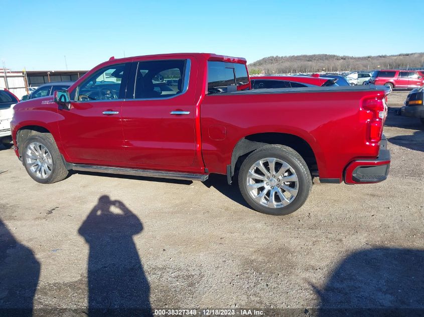 2022 Chevrolet Silverado 1500 Ltd 4Wd Short Bed High Country VIN: 1GCUYHEL7NZ169768 Lot: 38327348