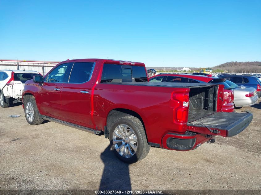 2022 Chevrolet Silverado 1500 Ltd 4Wd Short Bed High Country VIN: 1GCUYHEL7NZ169768 Lot: 38327348