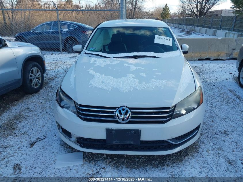 2013 Volkswagen Passat 2.5L Se VIN: 1VWBP7A34DC124652 Lot: 38327414