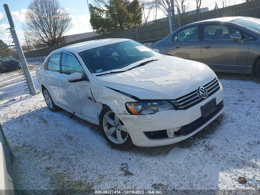 1VWBP7A34DC124652 2013 Volkswagen Passat 2.5L Se