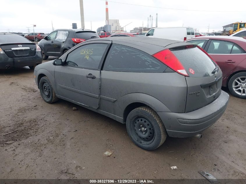 2005 Ford Focus Zx3 VIN: 3FAFP31N45R141295 Lot: 38327596